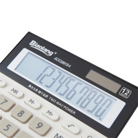 晨光(M&G)-ADG98184-标朗计算器桌面型太阳能双电源12位大显屏计算器