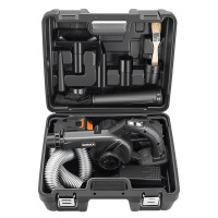 科麦斯锂电鼓风机家用小型电脑清灰除尘器大功率充电式吹风机工业级施工吹吸尘机强力两用电动工具 黑旋风锂电鼓风机