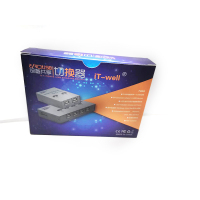 金穗慧采 6816 iT-well IT-202MU usb打印机共享器手动usb切换器2进1出分线器U盘USB键盘