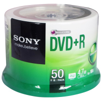 索尼 （DVD+R）16x盘片刻录盘50DPR47 50片/桶