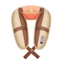 立昌按摩锤打披肩LC-Q6606-9米白加热孝心款