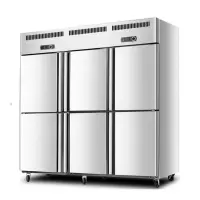 企购优品 雪亮商用冷柜大容量六门