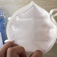 折叠式防护面罩 KN95 锦江 10只装