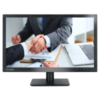 联想电脑显示器LS2224A/F 21.5英寸商用显示器LED液晶台式机电脑显示器 黑色