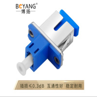 博扬(BOYANG)BY-F51 电信级LC-SC耦合器 LC-SC接口 光纤法兰盘适配器光纤延长转接头
