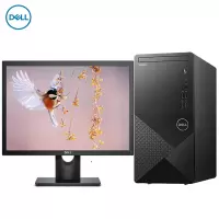 戴尔(DELL)成就3888 高性能 商用办公 台式机电脑 19.5英寸屏 定制(Intel i3-10100 16GB 1TB 集显 无光驱)