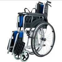 酷客(KUKE) 轮椅轻便折叠带坐便多功能