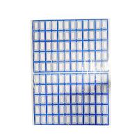 ZEBRA 沧州口取纸(小)22*28mm 60张/包 蓝色