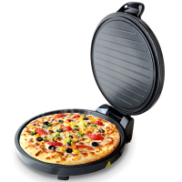 电饼铛JHN30F 多功能 上下双面加热煎烤机烤盘 机械式家用烙薄饼机 不粘涂层 黑色