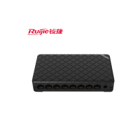 锐捷(Ruijie) 非网管桌面型交换机8口 企业级 网络分流器 RG-ES08 8口百兆