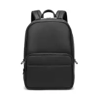 联想(Lenovo) 精品双肩背包14英寸或15英寸男书包苹果笔记本包棕色