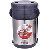 泰福高(TAFUCO)不锈钢保温饭盒 F2468 银白色