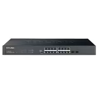 16口全千兆Web网管交换机+2个千兆SFP端口