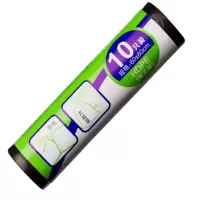 得力(deli) 9575 垃圾袋80*60cm 办公加厚垃圾袋 2只装
