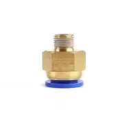 气管快速接头PC12-1/4(12.7mm)螺纹直通10个/组--(组) PC快速插接头 气动元件