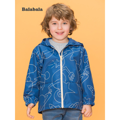 巴拉巴拉外套2020年春季男幼童时尚实用百搭外套21051201233