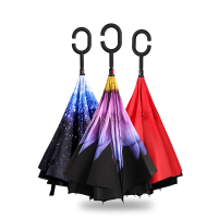 宜洁 反向伞星空款/花心款/满红款 Y-9339