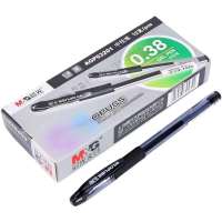 晨光(M&G)AGP63201中性笔12支装0.38mm晨光中性笔 签字笔 水笔 红色63201
