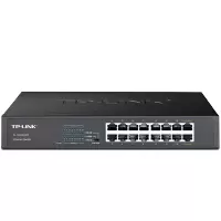 TP-LINK TL-SG1016DT 监控16口千兆网络交换机 机架式分线器