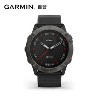佳明(GARMIN)Fenix 6X Pro 蓝宝石不锈钢表圈GPS黑色表带运动户外智能心率多功能跑步手表