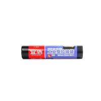 宜洁工业型黑色垃圾袋加厚大号 酒店物业黑色塑料袋100cmX120cm 2组20只 Y-9649