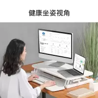 [苏宁自营]酷奇(cooskin) YDA-A11-W 可折叠支架底座 站立式电脑升降支架(台) 黑/白