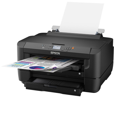 爱普生(EPSON) WF-7218 彩色喷墨商务打印机 A4/A3+ 含2个纸盒/无线打印 打印机(单位:件)