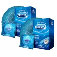 杜蕾斯 避孕套 男用 安全套 计生用品 活力24只装 成人用品 Durex 2盒