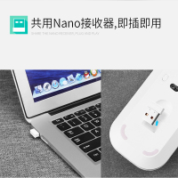 无线键盘鼠标套装 超薄静音便携充电