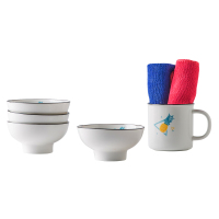 PHMI菲米生活(PHMI)曼彻斯特手绘餐具套装 FM-TC817