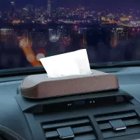 汽车纸巾盒 创意汽车纸巾盒高档车用车载纸巾盒抽纸盒 黑色