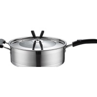 德世朗(DESLON)日耳曼公爵煎炒锅A DFS-C037A 铁素体型不锈钢