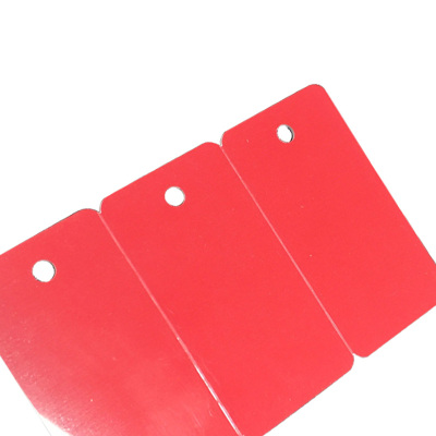 开仰(KAIYANG)K-86-3R-PVC 光缆PVC三折标牌86mm*54mm/200片/盒 红色(单位:件)