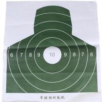 战兵卫部队训练用靶纸 军迷物资器材 打靶器材用品 军绿色 靶纸100张