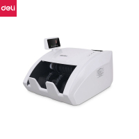 得力(deli)3926S 银行专用点钞机 支持2019新版人民币智能语音双屏新款点验钞机 单屏智能混点语音C类