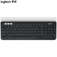 罗技(Logitech)K780 键盘 无线蓝牙键盘 办公键盘 便携 超薄键盘 笔记本键盘 优联 全尺寸 黑色