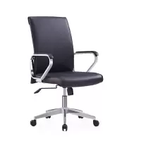 定制家具-单人桌椅子-黑色