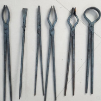 企购优品铝锭火钳 椭圆款50cm