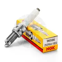 NGK镍合金火花塞 ZKER6A-10EG 96596 单支装 适用于大众速腾捷达朗逸朗行朗境桑塔纳POLO嘉旅昕锐野帝