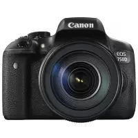 佳能(Canon) EOS 750D(18-55mm+55-250mm)数码单反相机 双镜头套装