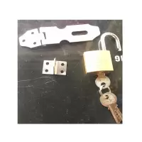 对开门锁锁扣搭扣老式锁具(锁和锁扣)
