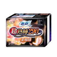 规格[超熟睡290*2 5片]苏菲套装卫生巾日用夜用纯棉 组合套装