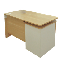 匡大 85-0261 写字台电脑桌办公台职员桌办公室桌子 1200L*600W*750H 米色