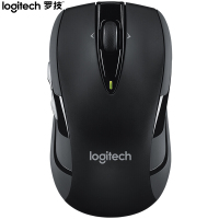罗技(Logitech)M546(M545) 鼠标 无线鼠标 办公鼠标 对称鼠标 优联 双轴滚轮 黑色 自营 带无线2.
