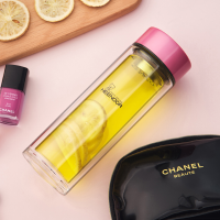 [苏宁自营]希诺 XN-9019 耐热镜面双层玻璃杯 225ML