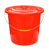 禧天龙 家用水桶收纳洗车桶塑料桶 红色