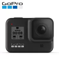 HERO8 Black 4K运动相机 Vlog数码摄像机 水下潜水户外骑行滑雪直播相机 增强防抖 裸机防水