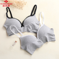 俞兆林内衣女无钢圈薄款文胸聚拢小胸性感上托收副乳胸罩