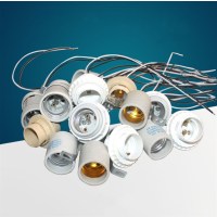 陶瓷防水灯头灯座e27螺口2只/组