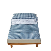 恒源祥家纺 HYX002SD 藏蓝格 120*200cm